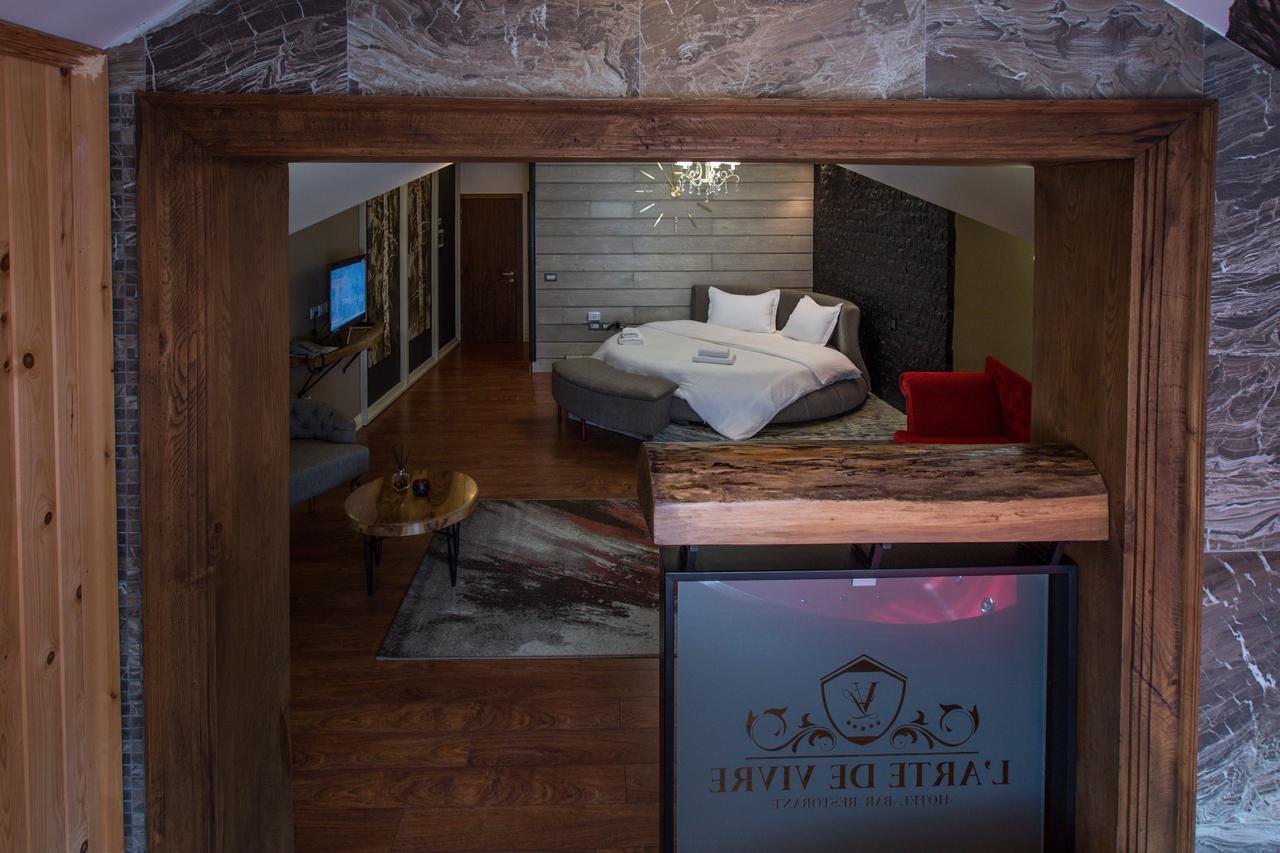 "L'Art De Vivre" Resort Korce Bagian luar foto